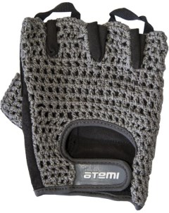 Перчатки для фитнеса AFG01 серый черный M Atemi