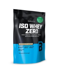 Изолят сывороточного протеина Iso Whey Zero порошок 500 г Белый шоколад Biotechusa