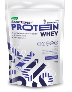 Протеин Protein Whey 908 г клубника Эвалар sportexpert