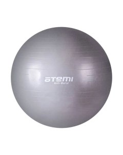 Мяч гимнастический Фитбол AGB0485 для фитнеса антивзрыв серый диаметр 85 см Atemi