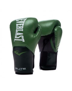 Боксерские перчатки Elite ProStyle зеленые 8 унций Everlast