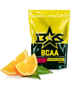 BCAA Powder Дойпак BCAA 200 г апельсин Binasport