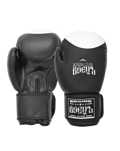 Боксерские перчатки BBG 01 DX Черные 2 oz Боецъ