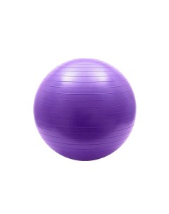 Гимнастический мяч фитбол для фитнеса и тренировок 75 см фиолетовый Solmax