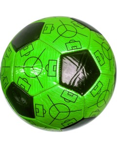 C33387 4 Мяч футбольный 5 Meik зеленый PVC 2 6 310 320 гр машинная сшивка Спортекс