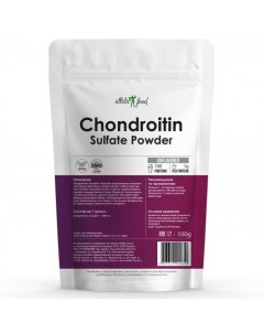 Хондроитин Chondroitin Sulfate Powder 100 грамм натуральный Atletic food