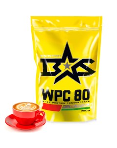 Протеин WPC 80 Whey Protein 750 г capuccino Binasport