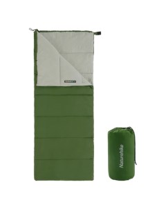 Мешок спальный F150 моющийся хлопковый зеленый Naturehike