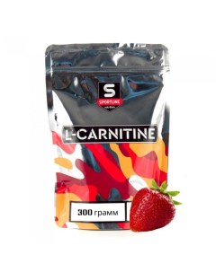 Л карнитин L Carnitine Bag Nutrition 300 гр клубника Sportline