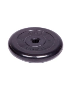 Диск для штанги Стандарт 2 5 кг 31 мм черный Mb barbell
