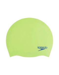 Шапочка для плавания детская Molded Silicone Cap Jr арт 8 70990G767 зеленый Speedo