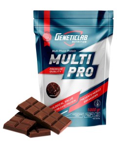 Протеин Multi Pro 1000 г chocolate Geneticlab nutrition