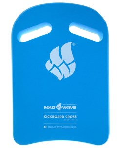 Доска для плавания Kickboard Cross Blue Mad wave