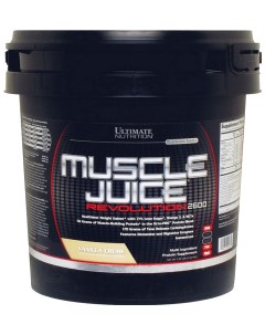 Гейнер Muscle Juice Revolution 5000 г vanilla Ultimate nutrition
