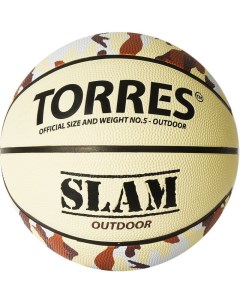 Мяч баскетбольный SLAM р 5 B02065 Torres