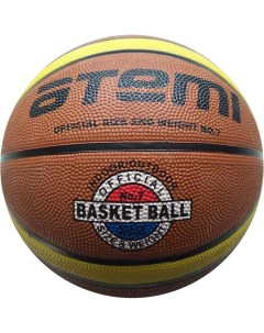 Мяч баскетбольный р 7 резина 12 панелей BB16 окруж 75 78 клееный Atemi