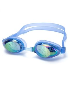 Очки для плавания взрослые зеркальные 3 переносицы AF от UVA UVB силикон Mystyle