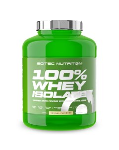 Протеин 100 Whey Isolate 2000 г ваниль Scitec nutrition