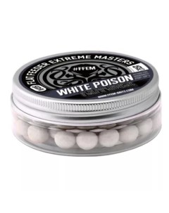Бойлы Ffem Pop up Hookbaits White Poison 10mm Ffem baits