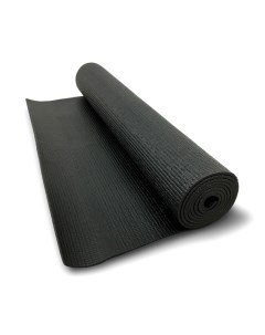 Спортивный коврик каремат для йоги фитнеса пилатеса туризма 182х62х0 5см черный Nobrand