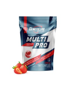 Протеин Multi Pro 1000 г strawberry Geneticlab nutrition