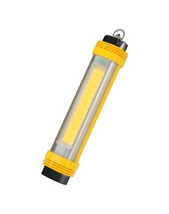 Светодиодный перезаряжаемый фонарь для кемпинга X7 COB желтый Miabi