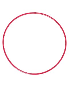 Обруч диаметр 80 см цвет красный Соломон