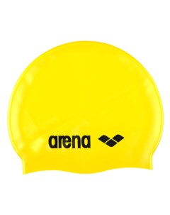 Шапочка для плавания Classic Silicone Cap 35 yellow black Arena