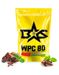 Протеин WPC 80 Whey Protein 750 г chocolate mint Binasport
