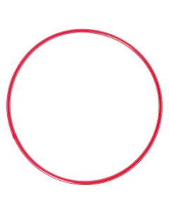 Обруч диаметр 70 см цвет красный Соломон