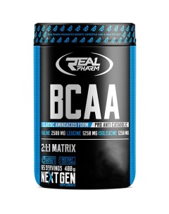 BCAA Instant 400 г blueberry Real pharm