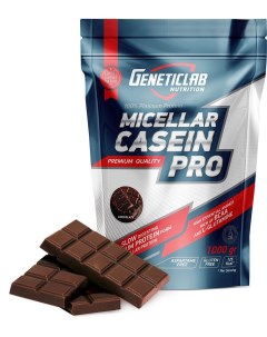 Протеин Casein Pro 1000 г chocolate Geneticlab nutrition