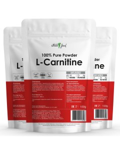 Л Карнитин База 100 Pure L Carnitine Powder 300 г Atletic food