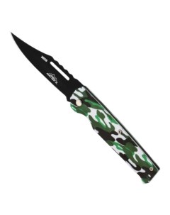 Нож складной Снайпер ручка металл 8 см без фиксатора 18 5 2 2см Мастер к.