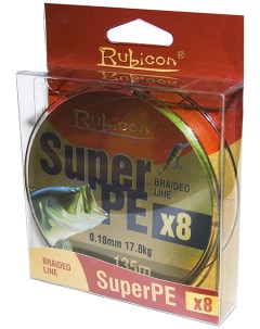 Леска плетеная Super PE 8x 135m black d 0 45mm Rubicon