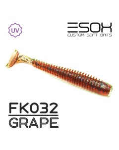 Виброхвост SWINKY 87 мм FK032 уп 6 шт Esox