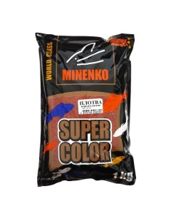 Прикормка Super Color Плотва Красный 1 кг Minenko