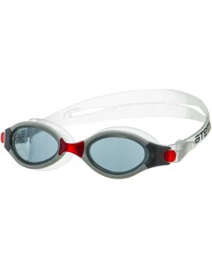 Очки для плавания спорт вз бел крас тонированные AF от UVA UVB силикон B501 Atemi