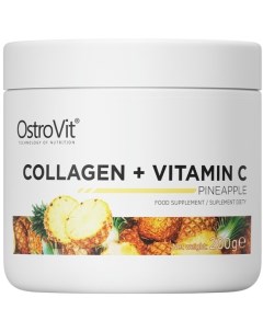 Коллаген Collagen Vitamin C 200 грамм ананас Ostrovit