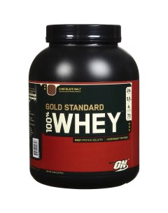 Протеин 100 Whey Gold Standard 2270 г chocolate malt Optimum nutrition