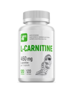 All4me L carnitine L tartrate 450 мг 120 капс All4me nutrition