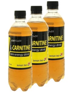 XXIPOWER L Carnitine slim energy drink 3х0 5л вкус Лимонный чай Xxi power
