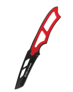 Туристический нож EX SW B01R black red Ecos
