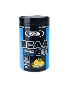 BCAA 8 1 1 400 г lemon Real pharm