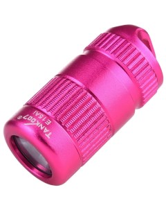 Светодиодный фонарь E15pink карманный брелок розовый Tank007