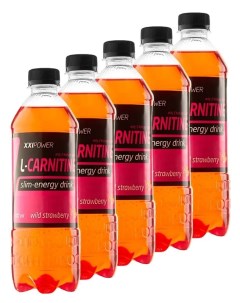 XXIPOWER L Carnitine slim energy drink 5х0 5л вкус Земляника Xxi power