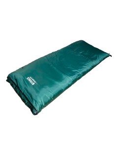 Спальный мешок Camping 450 зеленый правый Btrace