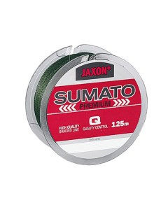 Плетеный шнур Sumato 4x 125 m зеленый для рыбалки 0 06 mm 4 kg Jaxon