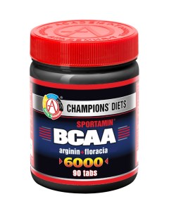 BCAA 6000 Sportamin 144 г unflavoured Академия-т