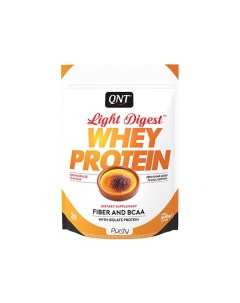 Протеин Whey Protein Light Digest 500 г creme brulee Qnt
